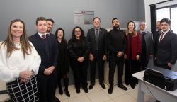 Inaugura��o das salas da OAB no Complexo Penitenci�rio de Joinville