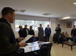 Entrega de novas Credenciais em gabinete nesta ter�a-feira 06/08/2019