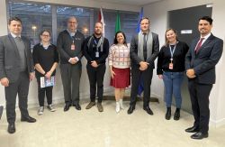 OAB Joinville recebe visita institucional da faculdade INESA