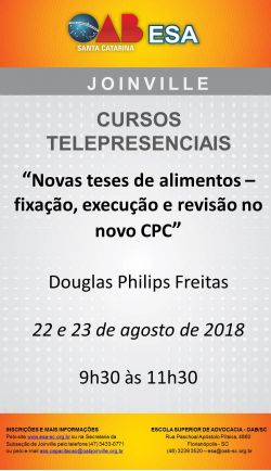 Curso Telepresencial- Novas teses de alimentos 