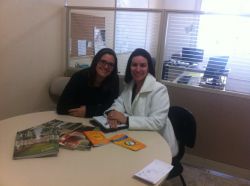 Visita � Secretaria Executiva do CMDCA