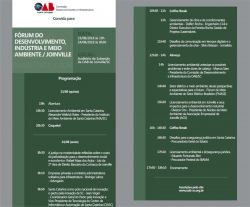 F�rum do Desenvolvimento, Ind�stria e Meio Ambiente 