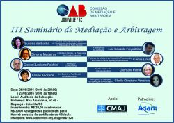 Comiss�o de Media��o e Arbitragem promove evento 