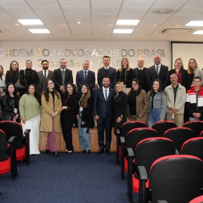 OAB Joinville recebe debate sobre os rumos e desafios da advocacia criminal