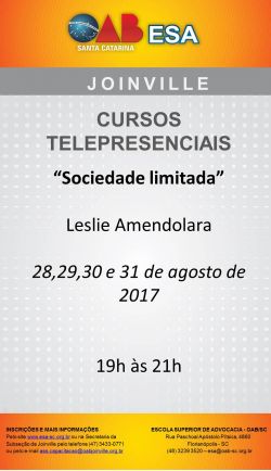 Curso telepresencial: Sociedade Limitada 