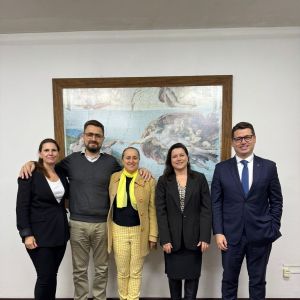 OAB Joinville realiza visita institucional � Associa��o Catarinense de Ensino