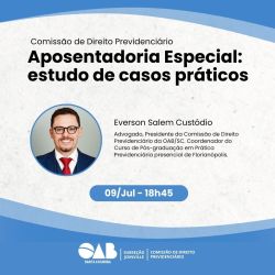 Reuni�o aberta: Comiss�o de Direito Previdenci�rio