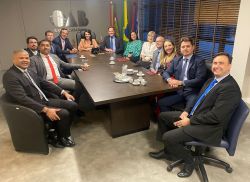 OAB Joinville realiza reuni�o com a OAB/SC