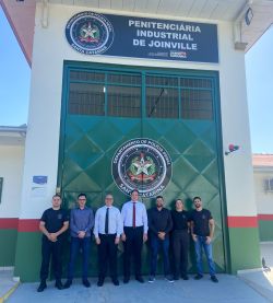 Diretoria da OAB Joinville realizou uma visita institucional ao complexo prisional de Joinville