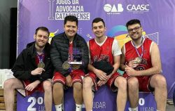 Advogados(as) de Joinville participam do I Jogos da Advocacia Catarinense