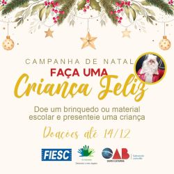 Campanha de Natal Fa�a uma Crian�a Feliz
