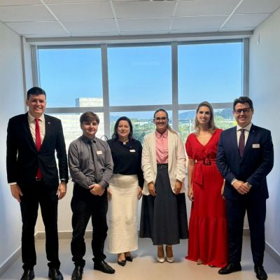 OAB Joinville realiza visita institucional  ao Minist�rio P�blico em Garuva