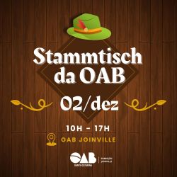 1� Edi��o do Stammtisch da OAB Joinville