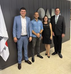 OAB Joinville recebe visita institucional do Jur�dico da Secretaria de Prote��o Civil e Seguran�a P�blica � SEPROT 