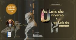 Palestra: As Leis do Universo e as Leis do Homem