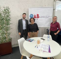 5� dia de programa��o no Lounge da OAB Joinville na Feira do Livro 2024