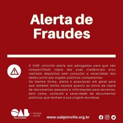 Alerta: tentativa de fraude