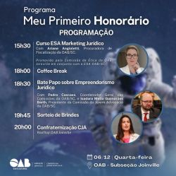 Comiss�o da Jovem Advocacia: Meu Primeiro Honor�rio