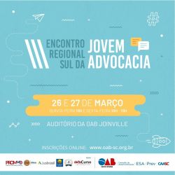OAB Joinville sediar� 3� Encontro Regional Sul da Jovem Advocacia