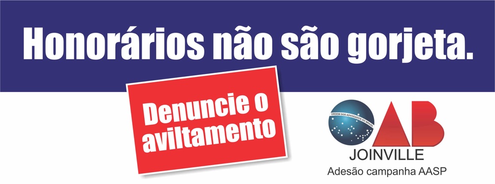 Campanha contra aviltamento de honorrios